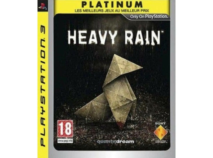 Jeu Ps3 Heavy Rain (Edition Platinium)