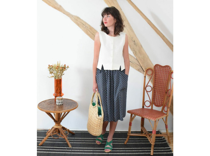 Singulière par Cousette – PatronJupe "Jupette" du XS au XXXL