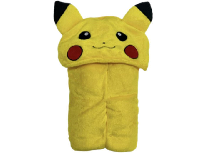 [PLAID] Pokemon - Homadict - plaid à capuche 120x150 Pikachu