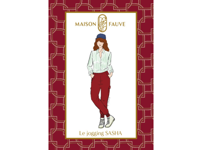 Maison Fauve - Patron Couture Femme Jogging "Sasha" du 34 au 52