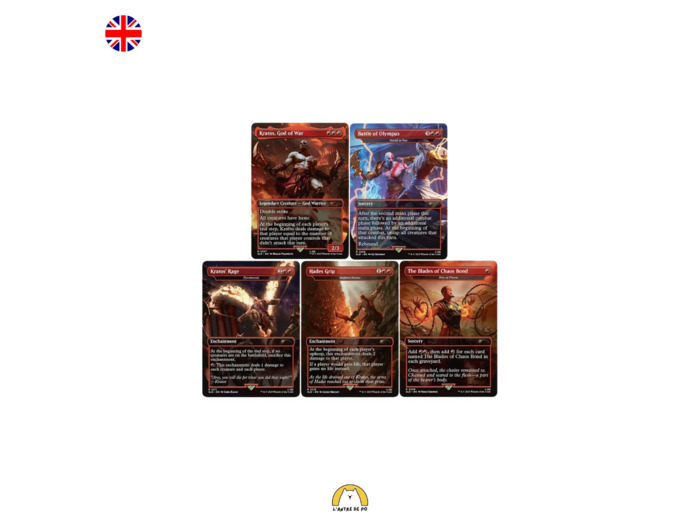 PRECOMMANDE - Magic the Gathering Secret Lair x PlayStation: God of War : Greek (EN)