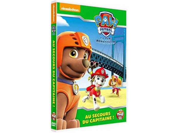 Dvd Paw Patrol, La Pat' Patrouille - 4 - Au secours du Capitaine !