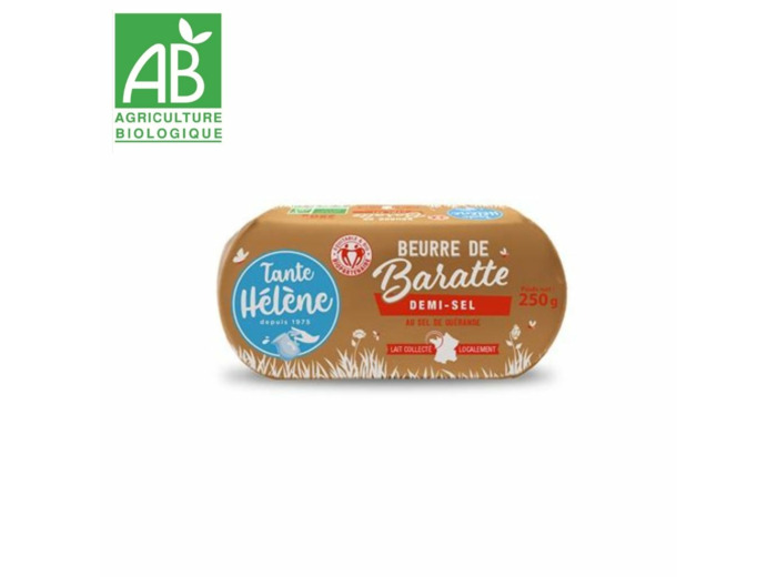 Beurre de baratte demi-sel