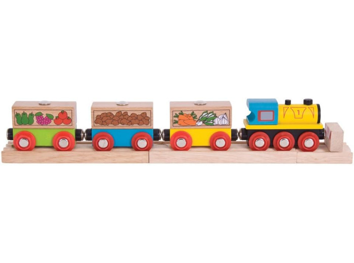 Train De Fruits Et Légumes