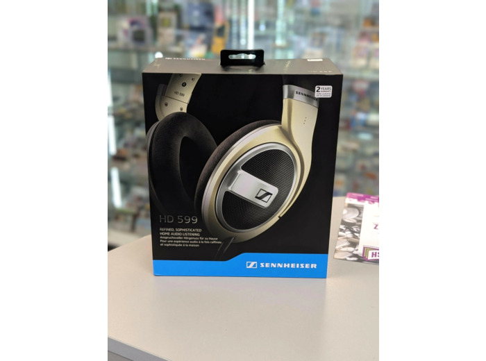 Sennheiser Écouteurs circum - auriculaires à dos ouvert HD 599 - Ivoire