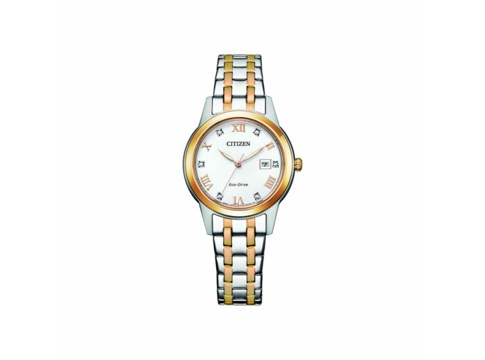 Montre Citizen Eco-Drive Elegant Crystal Day and Date FE1246-85A