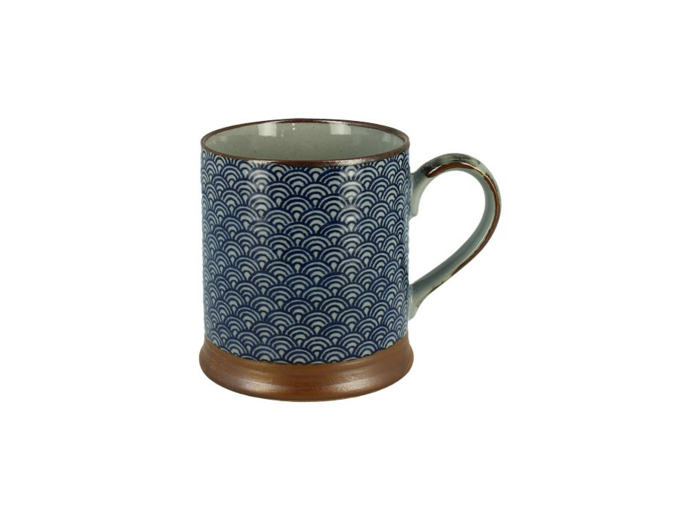 MUG SEIKAINAMI BLEU MARINE - JAPON