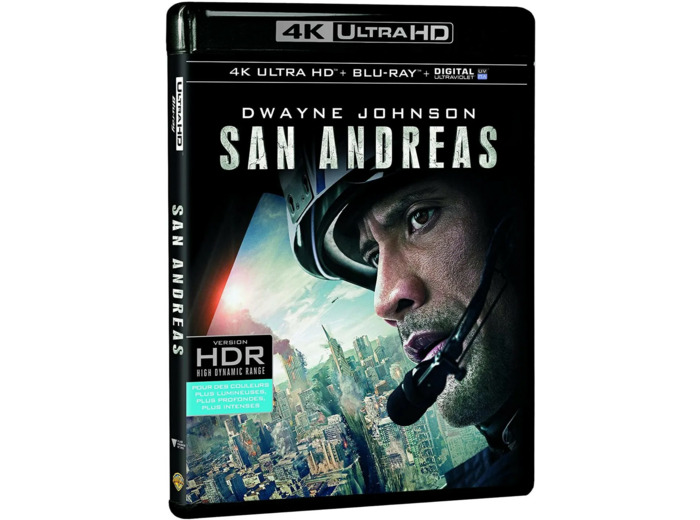 Blu-Ray San Andreas - 4K Ultra HD + Blu - ray + Digital UltraViolet