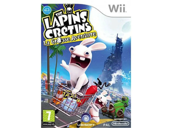 Jeu Wii The Lapins Cretins la Grosse Aventure