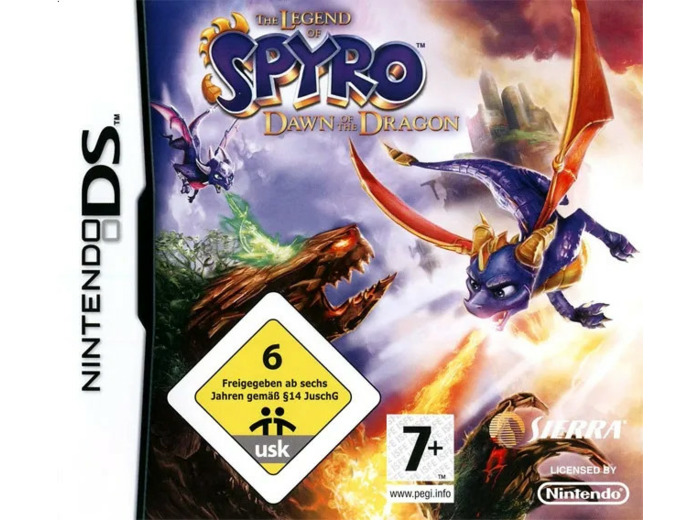 Jeu Nintendo Ds The Legend Of Spyro Dawn Dragon