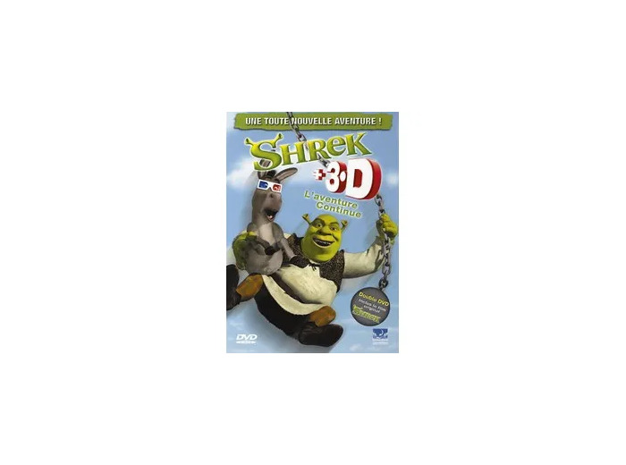 Dvd Shrek 3D, L'Aventure continue - Édition Collector 2 DVD