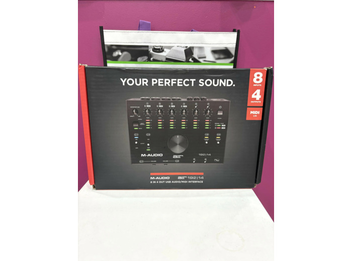 M - Audio AIR192X14 - Interface audio USB MIDI - 8 entrées / 4 sorties