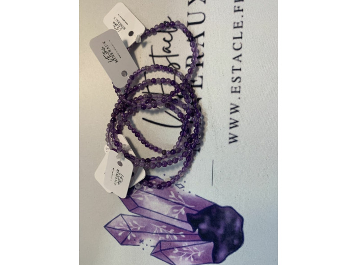 Bracelet amethyste