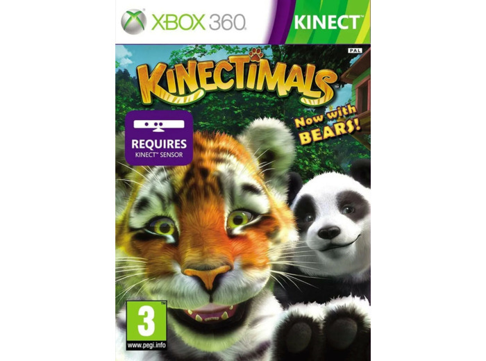 Jeu XBox 360 Kinectimals Gold