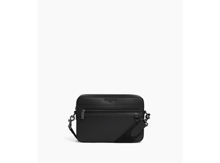 Petite sacoche Emile en cuir signature T