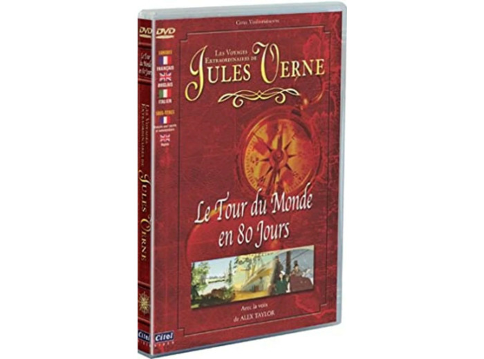 Dvd Les Voyages extraordinaires de Jules Verne : Le Tour du monde en 80 jours / L'Étoile du Sud (Dessin animé)