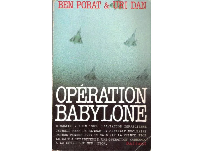 Livre Opération Babylone