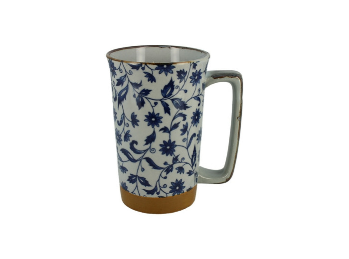 MUG 40cl FLEURS ET FEUILLES - JAPON