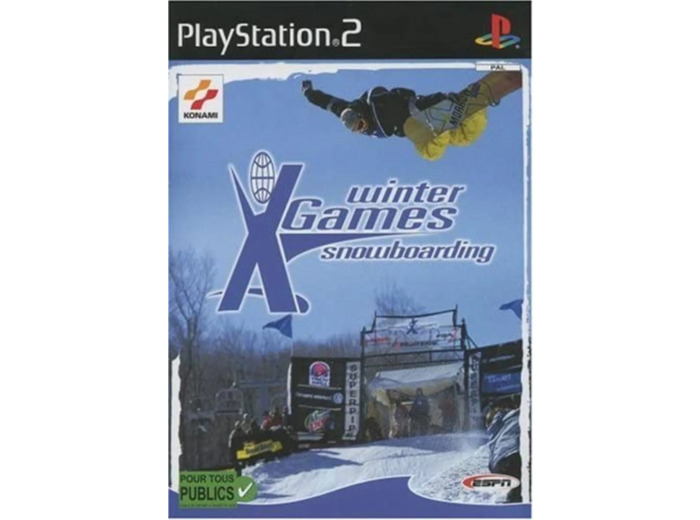 Jeu PS2 Epsn Winter X Games Snowboarding PS2