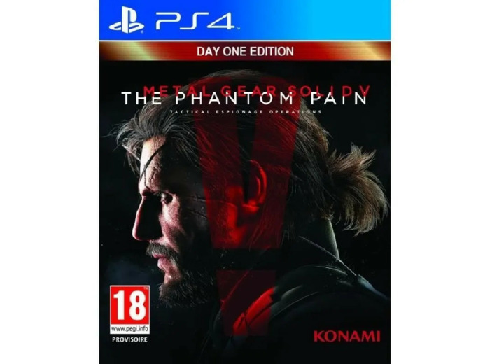 Jeu Ps4 Metal Gear Solid 5 The Phamtom Pain The Day One Edition