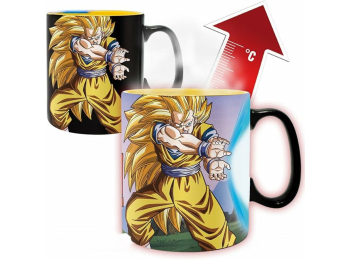 DRAGON BALL Mug Heat Change 460 ml DBZ/Kamehameha