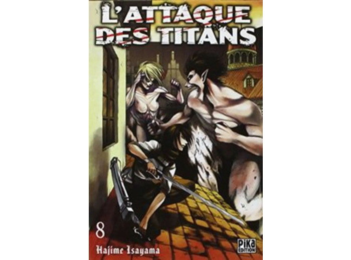 Livre Attaque Des Titans (l') - Tome 8