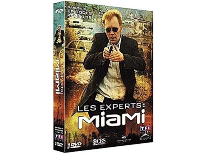 Dvd Les experts Miami, saison 4, partie 1 - Coffret 3 DVD