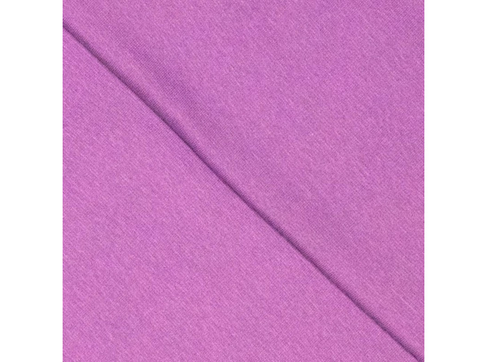Sélection Coup de Coudre - Tissu Jersey Bord-Cotes Uni Couleur Orchidée