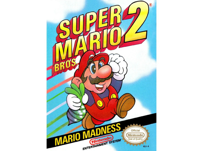 Jeu Nintendo Nes Super Mario Bros 2