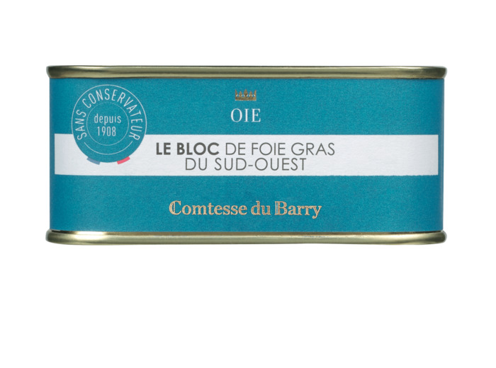 BLOC FOIE GRAS D'OIE DU SUD OUEST 210 gr