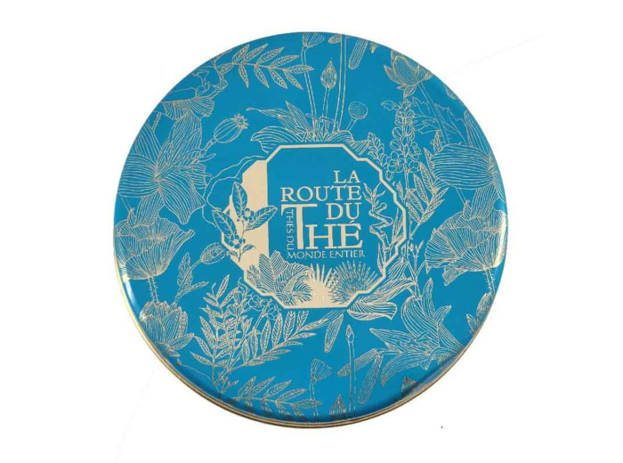 PETITE BOITE À THÉ BLEUE - LA ROUTE DU THÉ