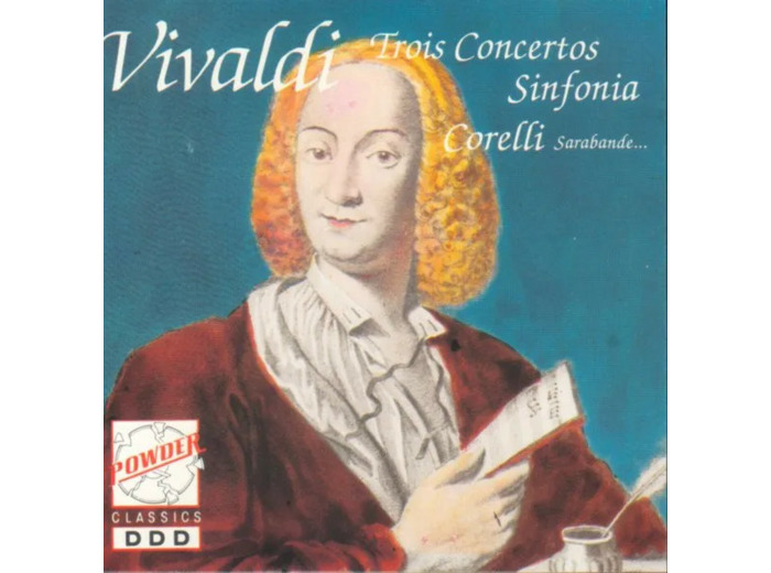 Cd Antonio Vivaldi, Arcangelo Corelli - Trois Concerto Grosso Sinfonia Sarabande - Gigue - Badinerie (1990)