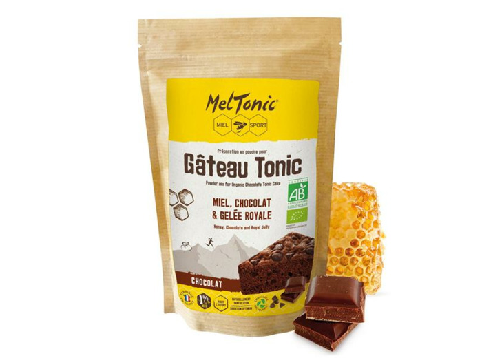 Meltonic Gâteau énergétique bio - Chocolat, miel et gelée royale