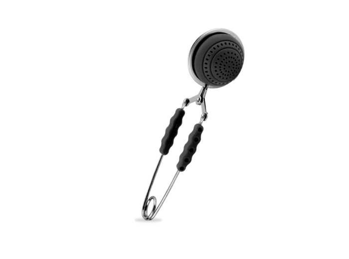 Autour du thé Infuseur cuillère 4,5cm 1 tasse en silicone noir