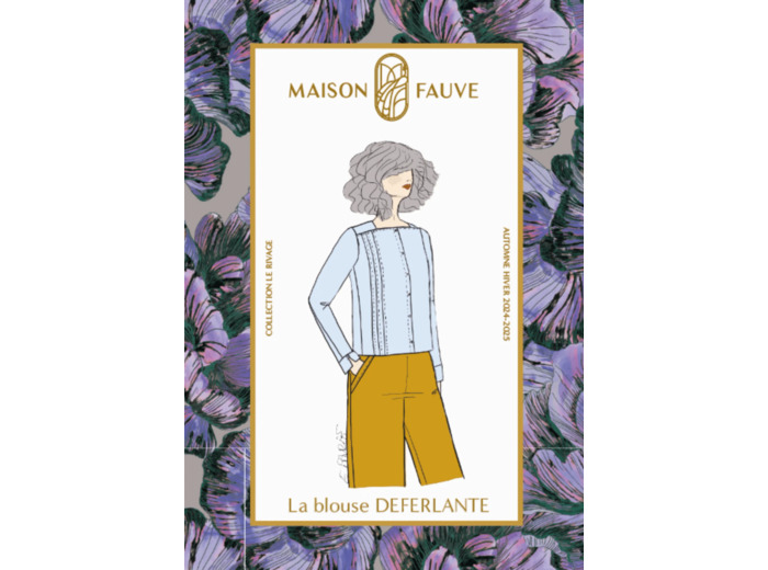 Maison Fauve - Patron Couture Femme Blouse "Déferlante" du 34 au 52
