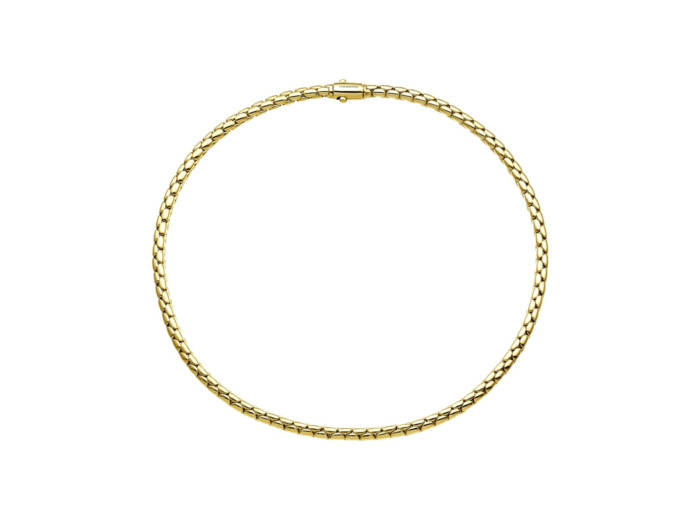 Collier Chimento Stretch Spring en or jaune, 45cm