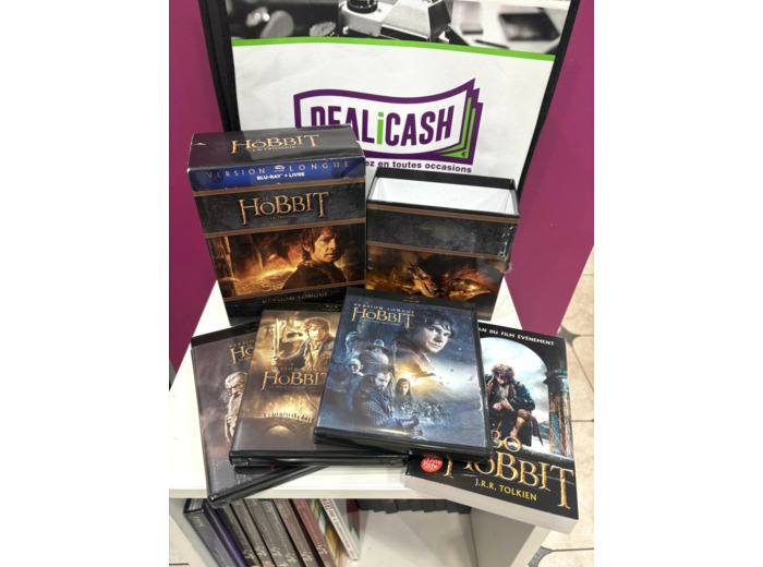 Blu-Ray Coffret - Trilogie Le Hobbit + Livre - Edition Spéciale - De Peter Jackson avec Martin Freeman