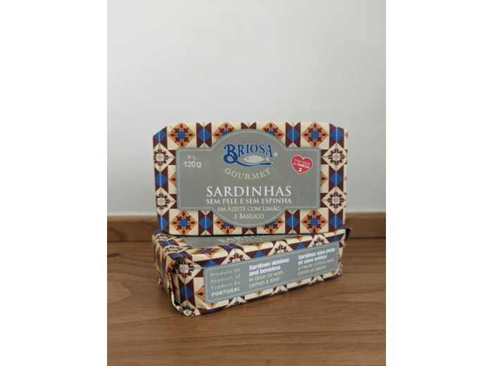 Sardines citron basilic