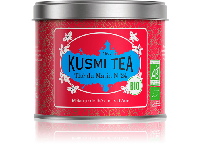 Thés Natures Noirs Thé du Matin n°24 Bio - Boîte métal 100gr