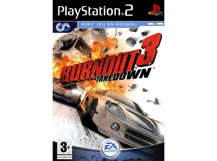 Jeu Ps2 Burnout 3 Takedown