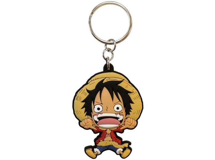ONE PIECE - Porte-clés PVC "Luffy SD"