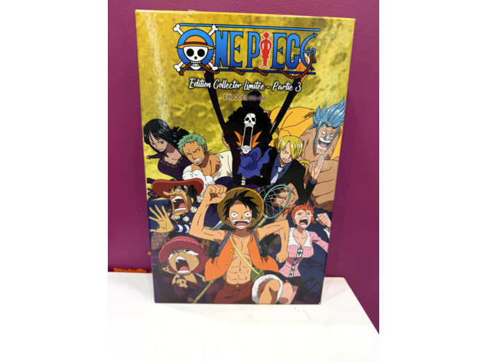 Dvd One Piece - Intégrale Partie 3 - Édition Collector Limitée A4