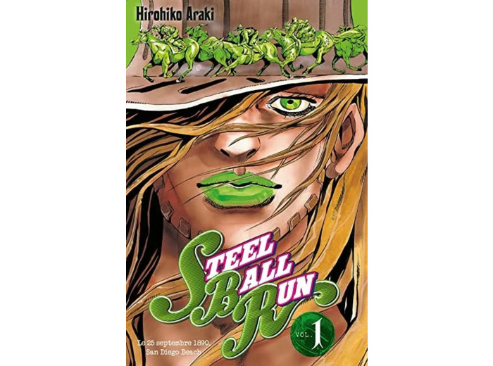 Livre Jojo's Bizarre Adventure Steel Ball Run Broché vol 1