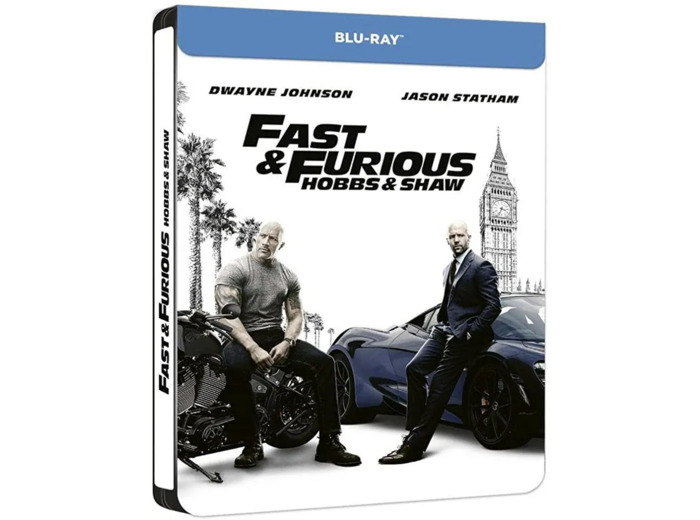 Blu-ray Fast And Furious Hobbs Shaw steelbook