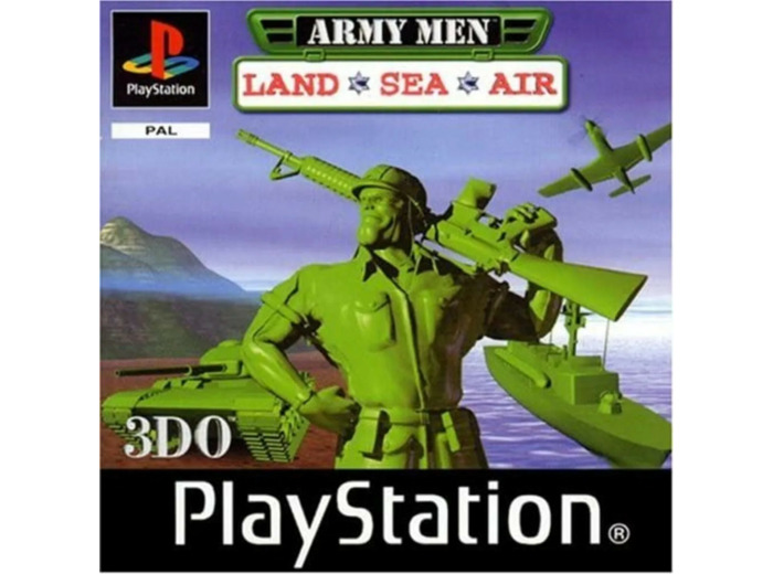 Jeu PS1 Army Men : Land Sea And Air PS1