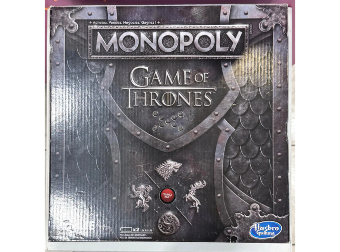 Monopoly Game Of Thrones