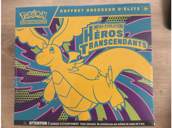 ETB Pokémon Coffret dresseur d'élite Méga-Évolution – Héros Transcendants ME2.5