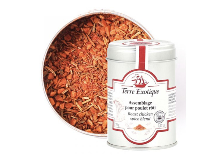 Assemblage pour poulet rôti