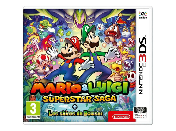 Jeu 3ds Mario Luigi Superstar Saga les Sbires de Bowser