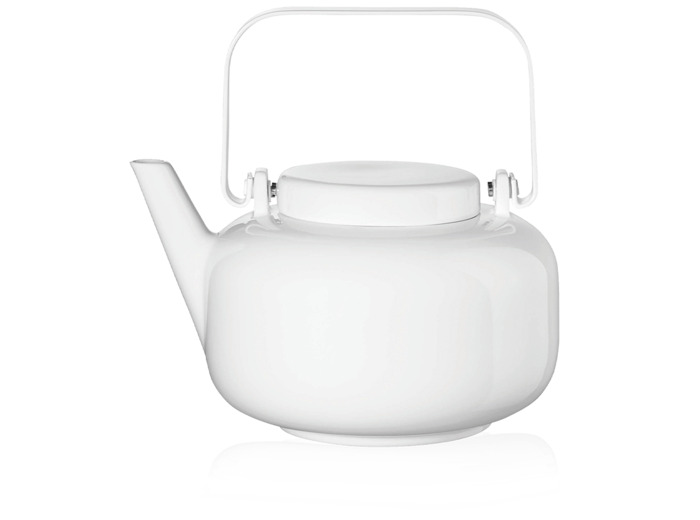 ASA Théière Sonoko 1L en porcelaine blanche avec filtre